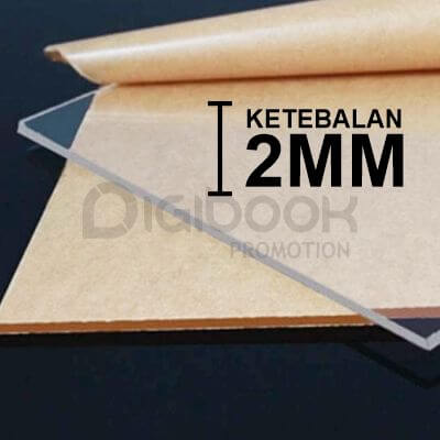 Akrilik Bening 2 Mm 1 Digibook Promotion