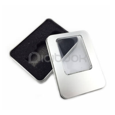 Box Packaging Metal Flashdisk PG 650 Digibook Promotion