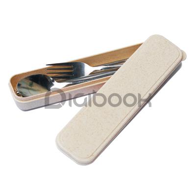 Box Stainless Straw Set Digibook Promotion