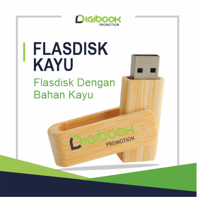 Flashdisk Kayu Digibook Promotion