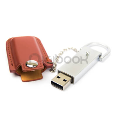 Flashdisk Leather FD 608 Digibook Promotion