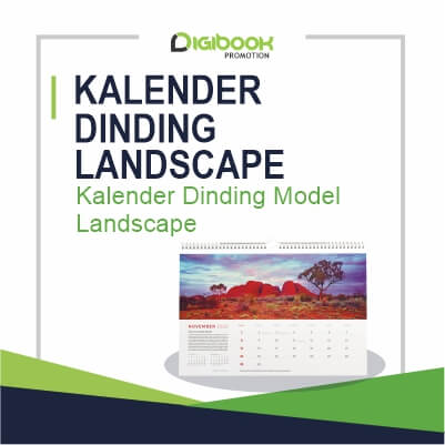 Kalender Dinding Landscape Digibook Promotion