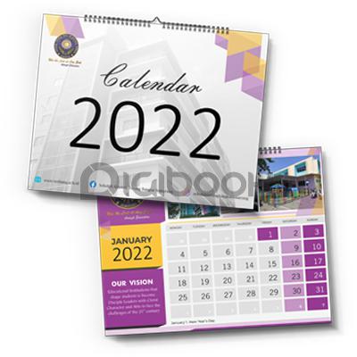 Kalender Dinding Spiral Landscape 2 Digibook Promotion