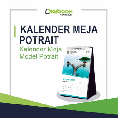 Kalender Meja Potrait Digibook Promotion