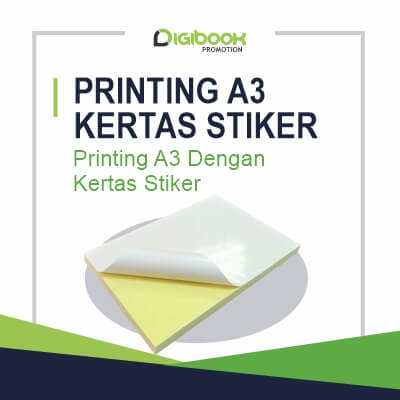 Kertas Stiker Card Digibook Promotion