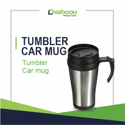 Landing Page Tumbler Car Mug Digibook Promotion