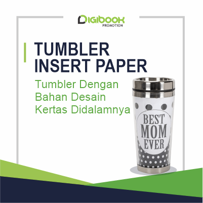 Landing Page Tumbler Insert Paper Digibook Promotion