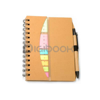 Notebook Ruler Post It Digibook Promotion