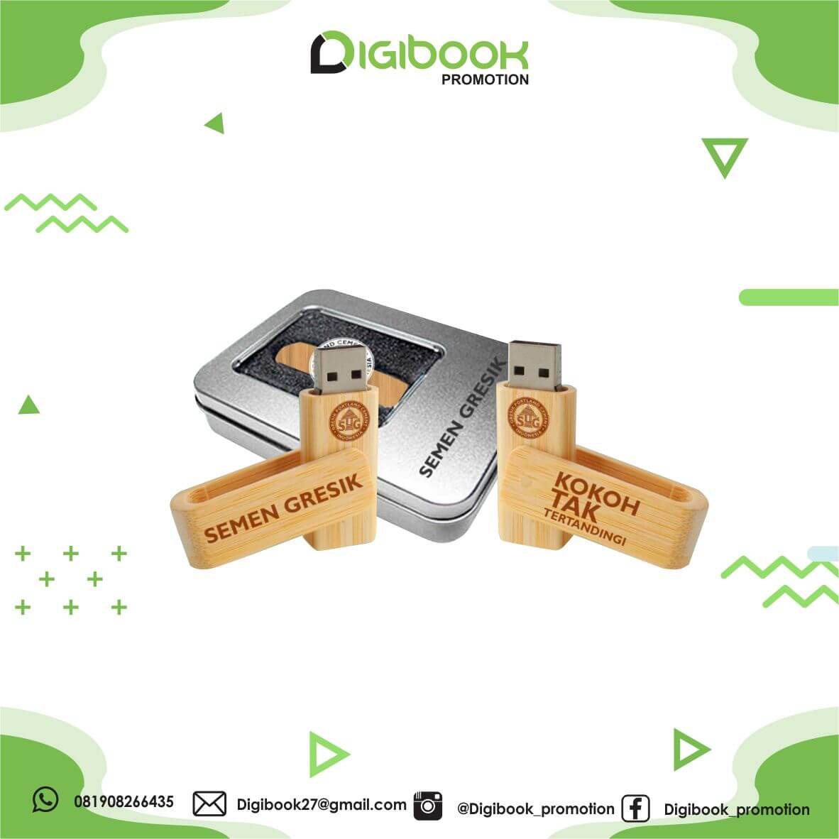 Portofolio Flashdisk Kayu Digibook Promotion