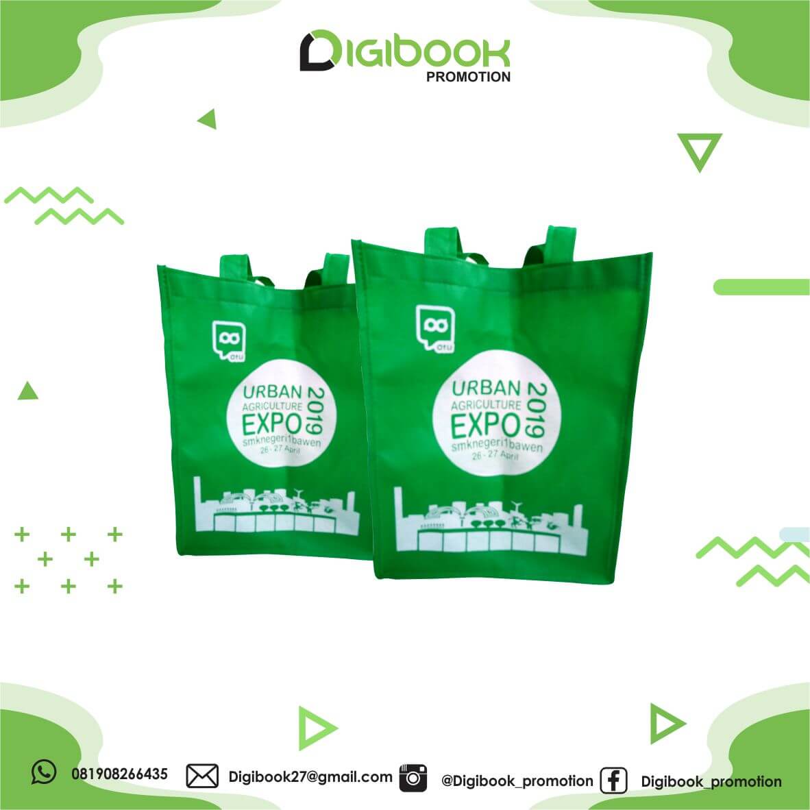 Portofolio Tas Tote Bag Digibook Promotion