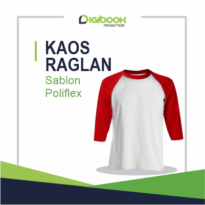 Produk Kaos Raglan Digibook Promotion