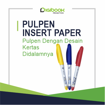 Produk Pulpen Insertpaper Digibook Promotion