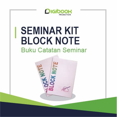 Produk Seminar Kit Block Note Digibook Promotion