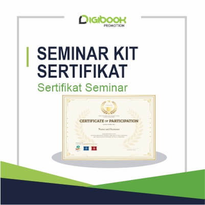 Produk Seminar Kit Sertifikat Digibook Promotion